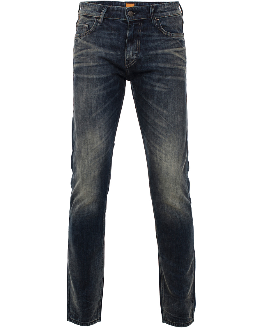 arm slim Anden klasse BOSS Casual 71 Slim Fit Jeans Oslo Dark Blue - CareOfCarl.dk