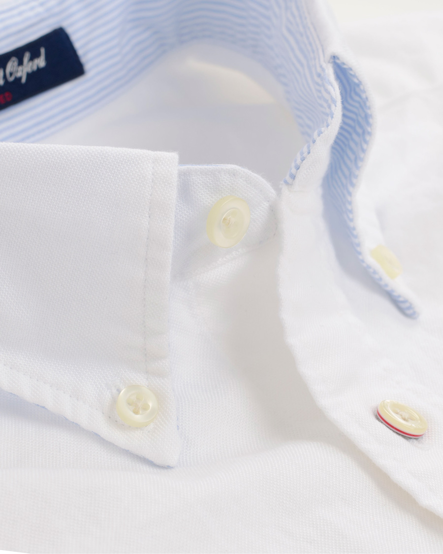 Herre | Skjorter | GANT | The Perfect Oxford Shirt Fitted Body White