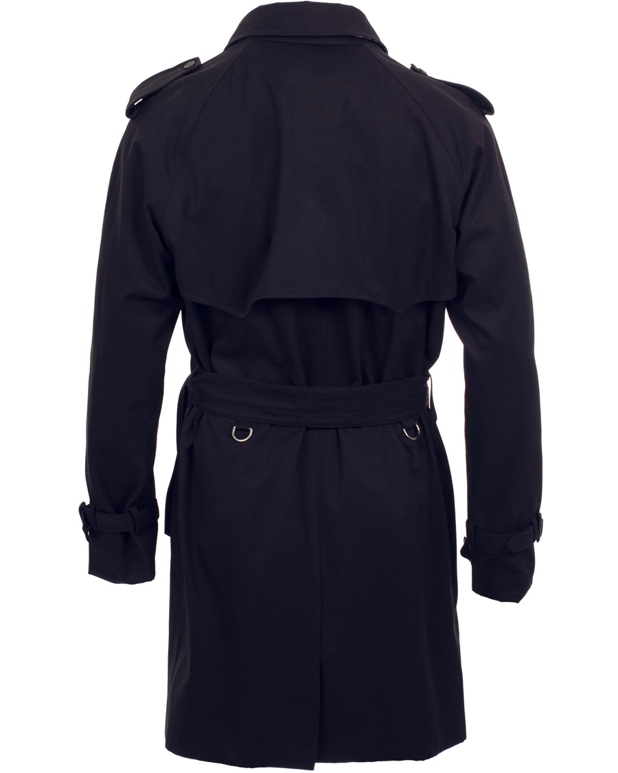 Herre | Jakker | Aquascutum | Corby Double Breasted Trenchcoat Navy