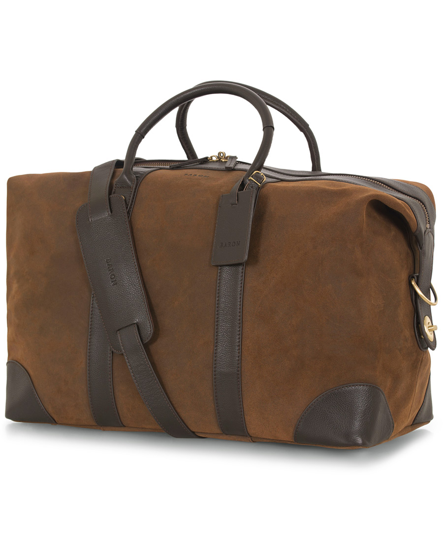 Baron Weekendbag Brown Nubuck CareOfCarl