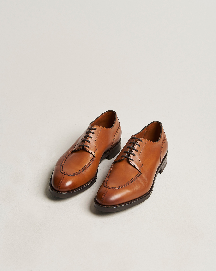 Herre | Derbys | Edward Green | Dover Split Toe Derby Chestnut