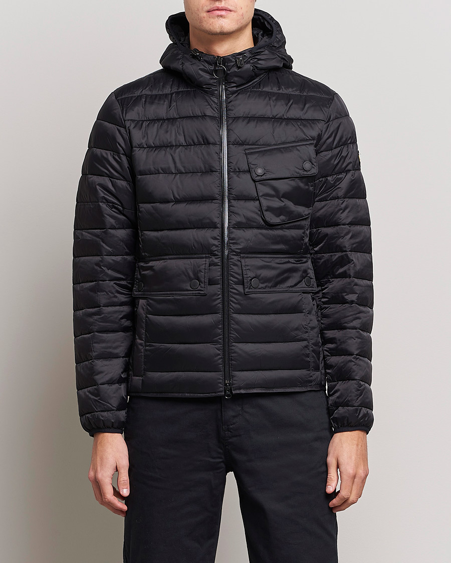 Herre | Tøj | Barbour International | Ouston Hooded Quilt Jacket Black