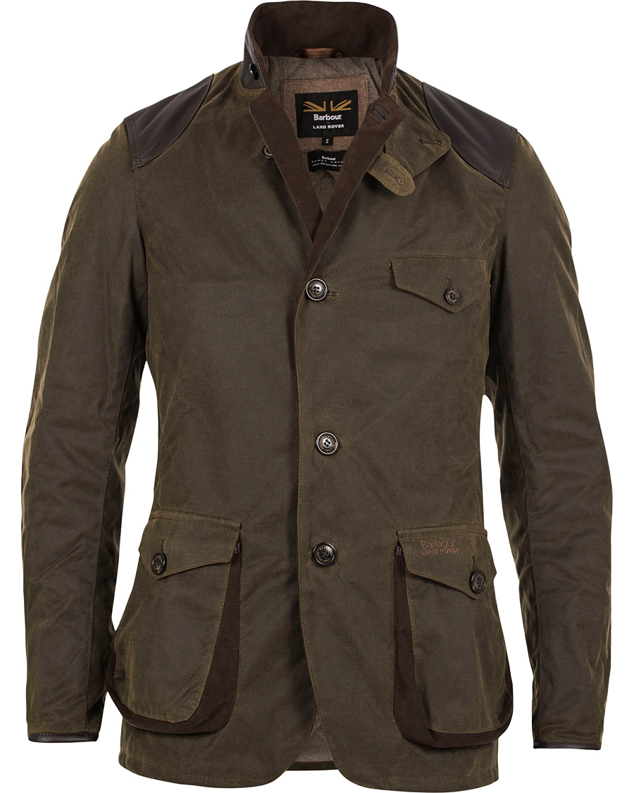 Barbour for Land Rover Boneyard Wax Jacket Olive CareOfCarl