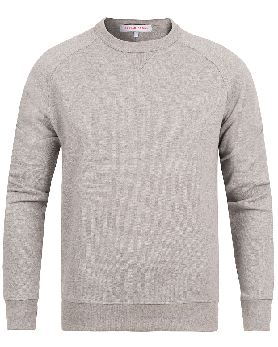 Herre | Trøjer | Orlebar Brown | Fulton Sweatshirt Grey Melange