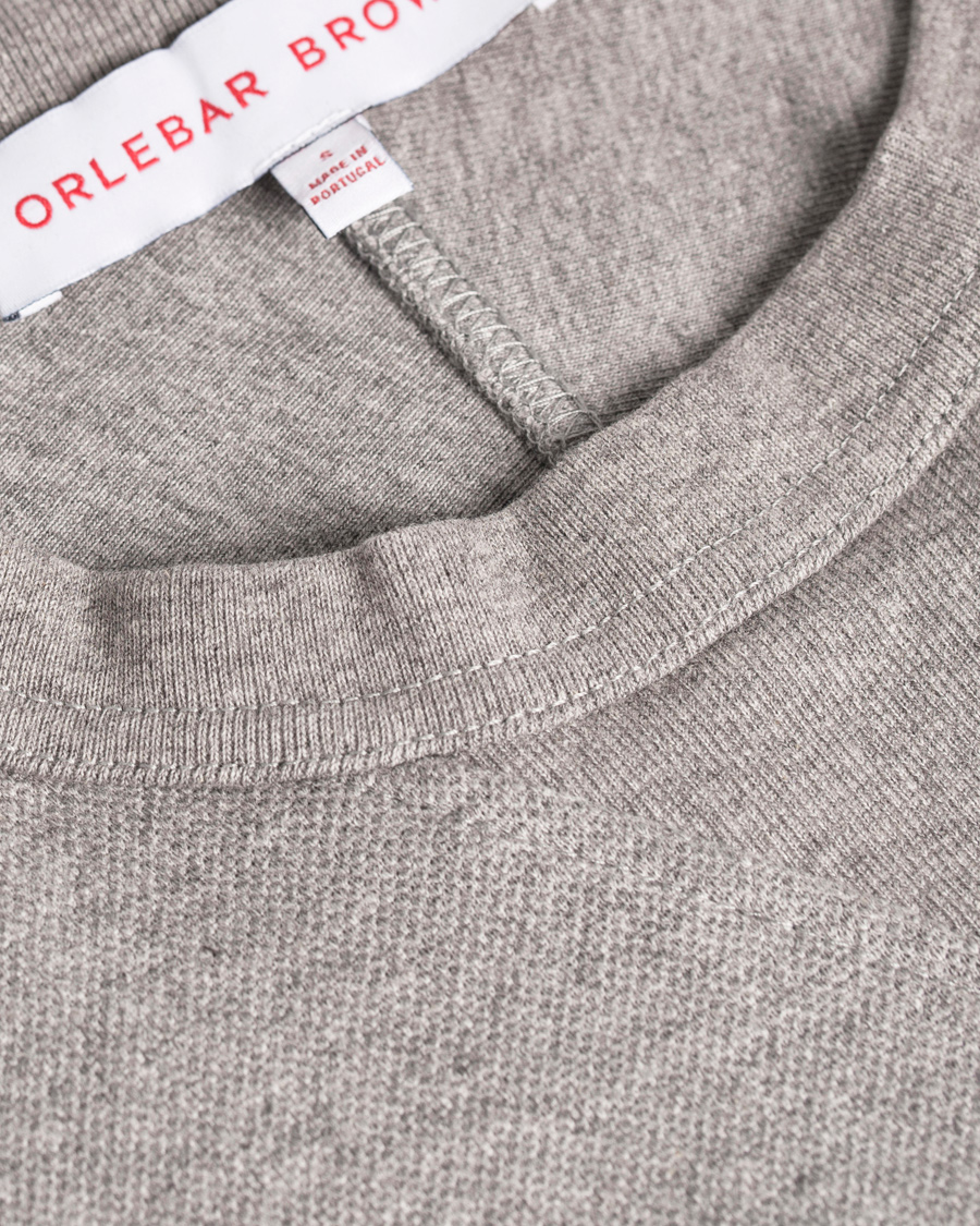 Herre | Trøjer | Orlebar Brown | Fulton Sweatshirt Grey Melange