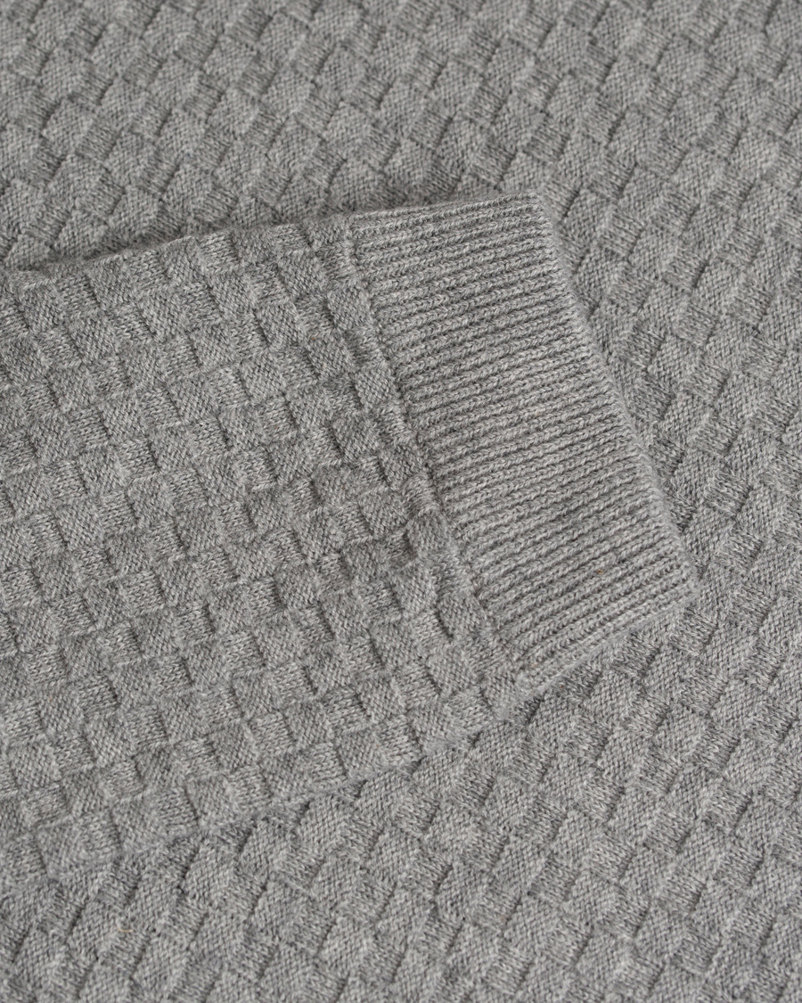 Herre | Trøjer | NN07 | Albert Cotton Sweater Light Grey Melange