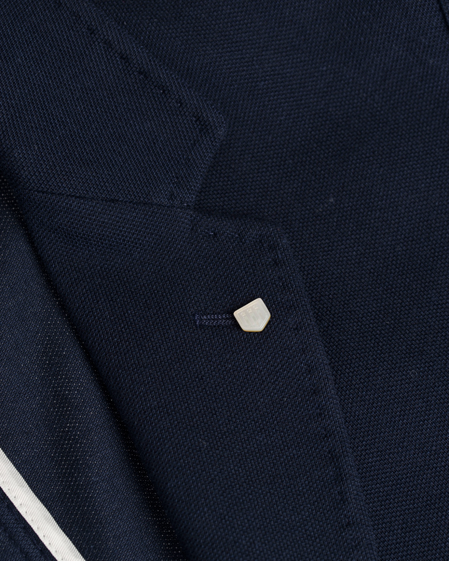 Herre | Blazere & jakker | GANT | The Jersey Weekender Fit Blazer Marine
