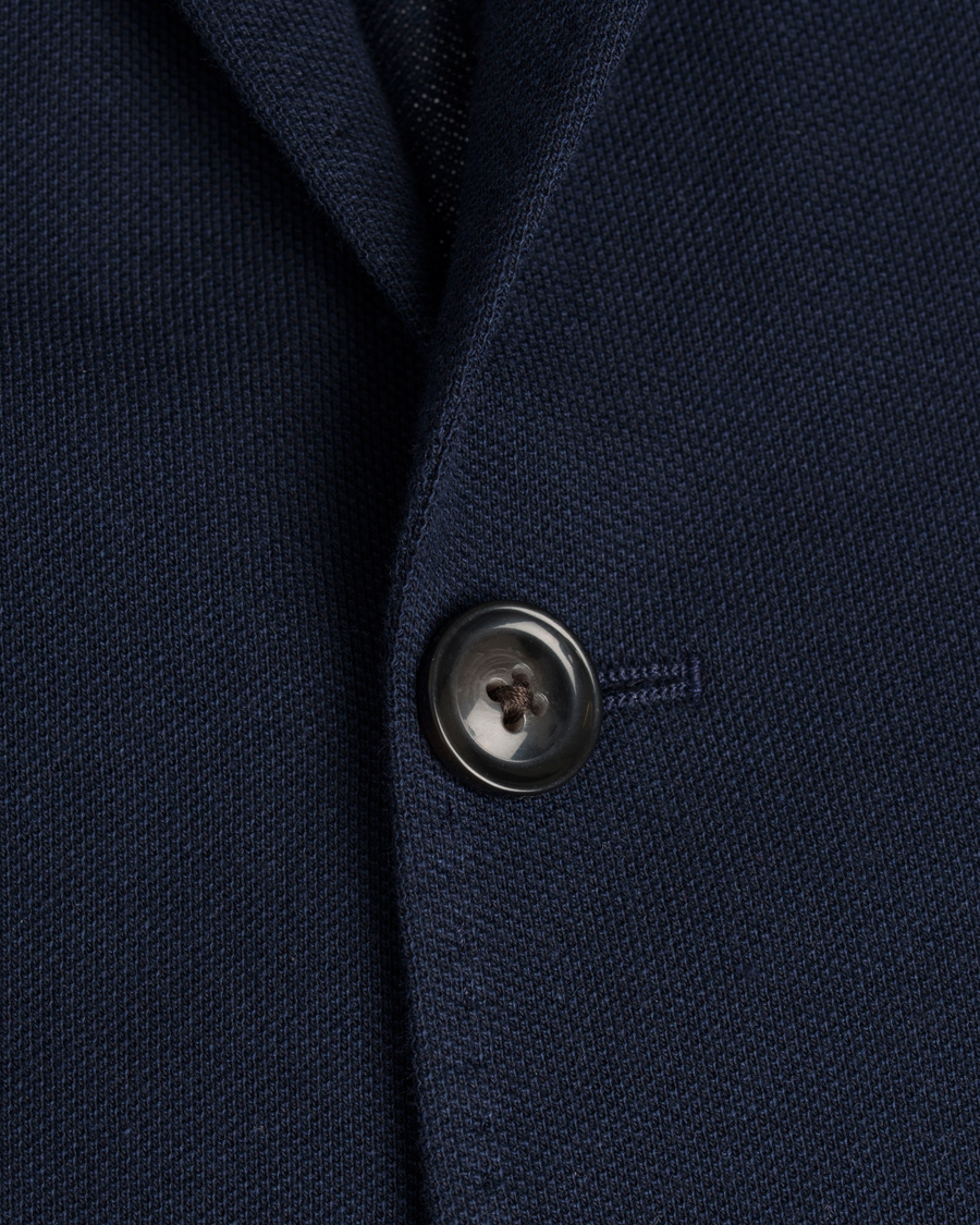 Herre | Blazere & jakker | GANT | The Jersey Weekender Fit Blazer Marine