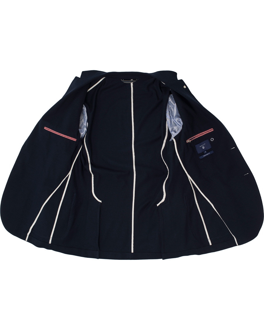 Herre | Blazere & jakker | GANT | The Jersey Weekender Fit Blazer Marine