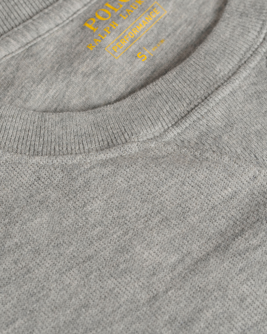 Herre | Trøjer | Polo Ralph Lauren | Plain C-Neck Sweater Flagstone Heather