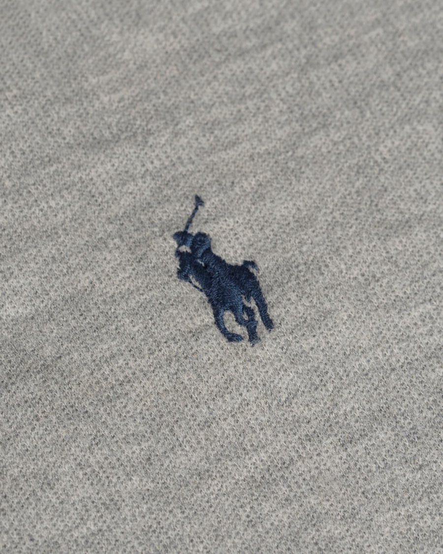 Herre | Trøjer | Polo Ralph Lauren | Plain C-Neck Sweater Flagstone Heather