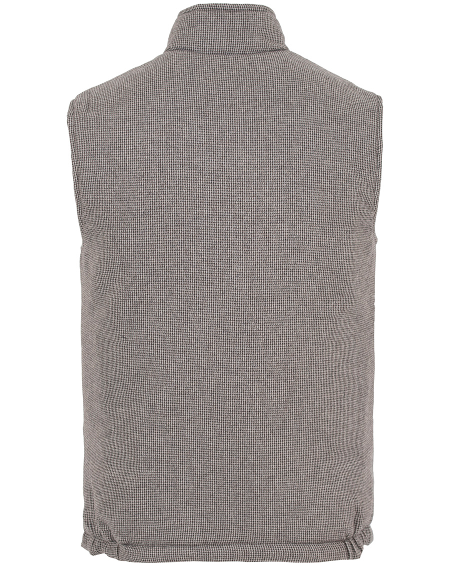 Herre | Jakker | Private White V.C. | Wool/Cashmere Wadded Gilet Puppytooth