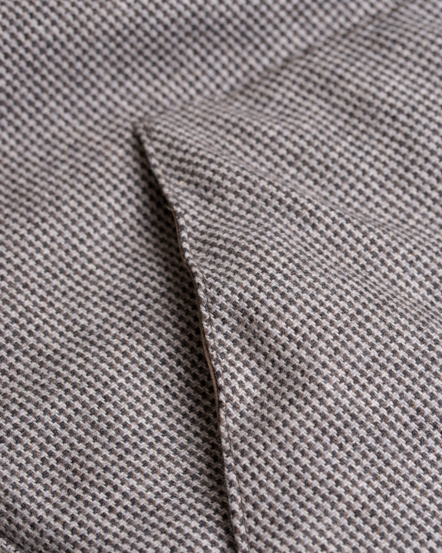 Herre | Jakker | Private White V.C. | Wool/Cashmere Wadded Gilet Puppytooth