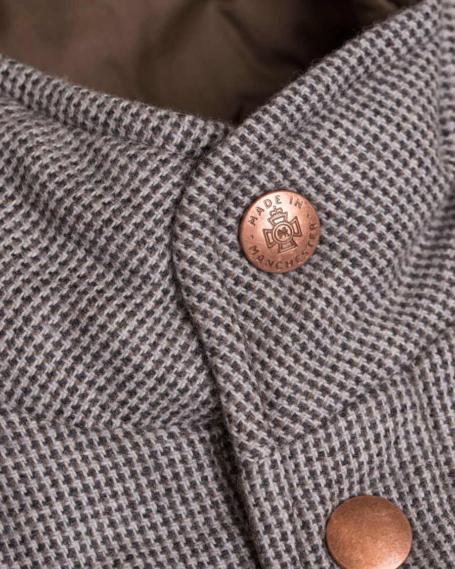 Herre | Jakker | Private White V.C. | Wool/Cashmere Wadded Gilet Puppytooth