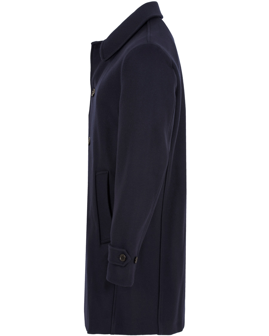 Aquascutum Logan Coat Navy CareOfCarl.dk