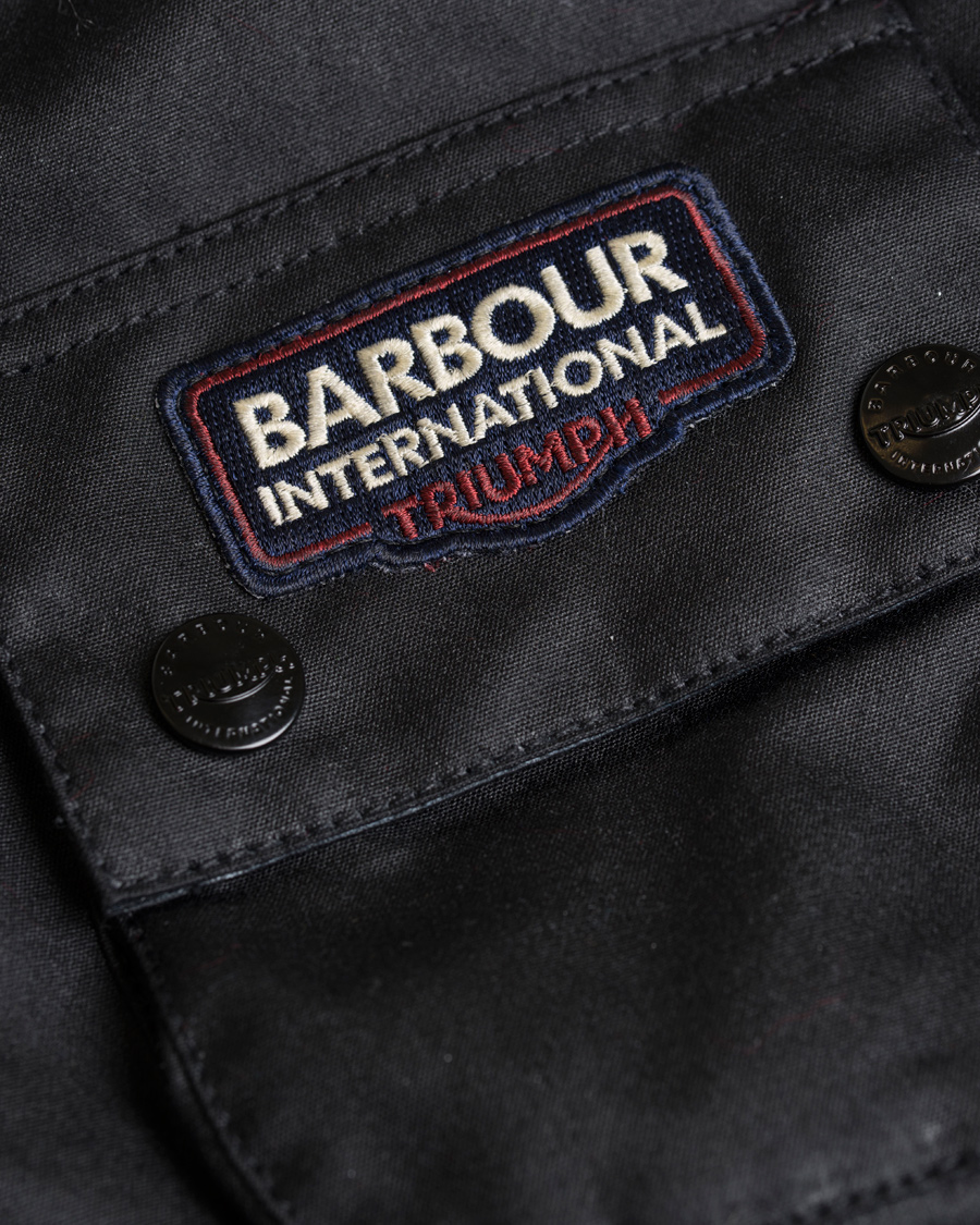 Barbour international triumph best sale