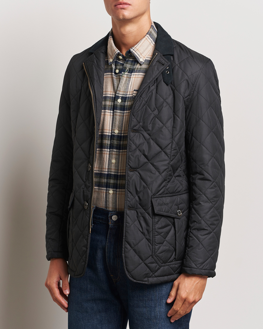 Herre |  | Barbour Lifestyle | Quilted Lutz Jacket Black