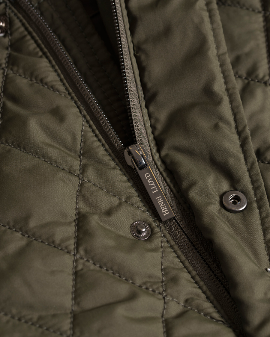 Herre | Jakker | Henri-Lloyd | Henri Lloyd Inver Quilted Jacket Forest Green