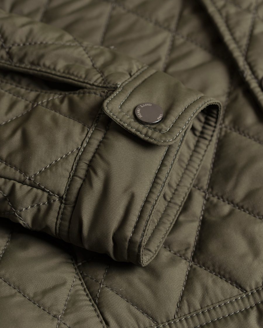 Herre | Jakker | Henri-Lloyd | Henri Lloyd Inver Quilted Jacket Forest Green