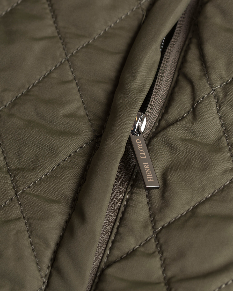 Herre | Jakker | Henri-Lloyd | Henri Lloyd Inver Quilted Jacket Forest Green