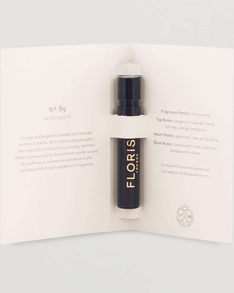 Herre |  |  | Floris London No. 89 Eau de Toilette 1,2ml Sample