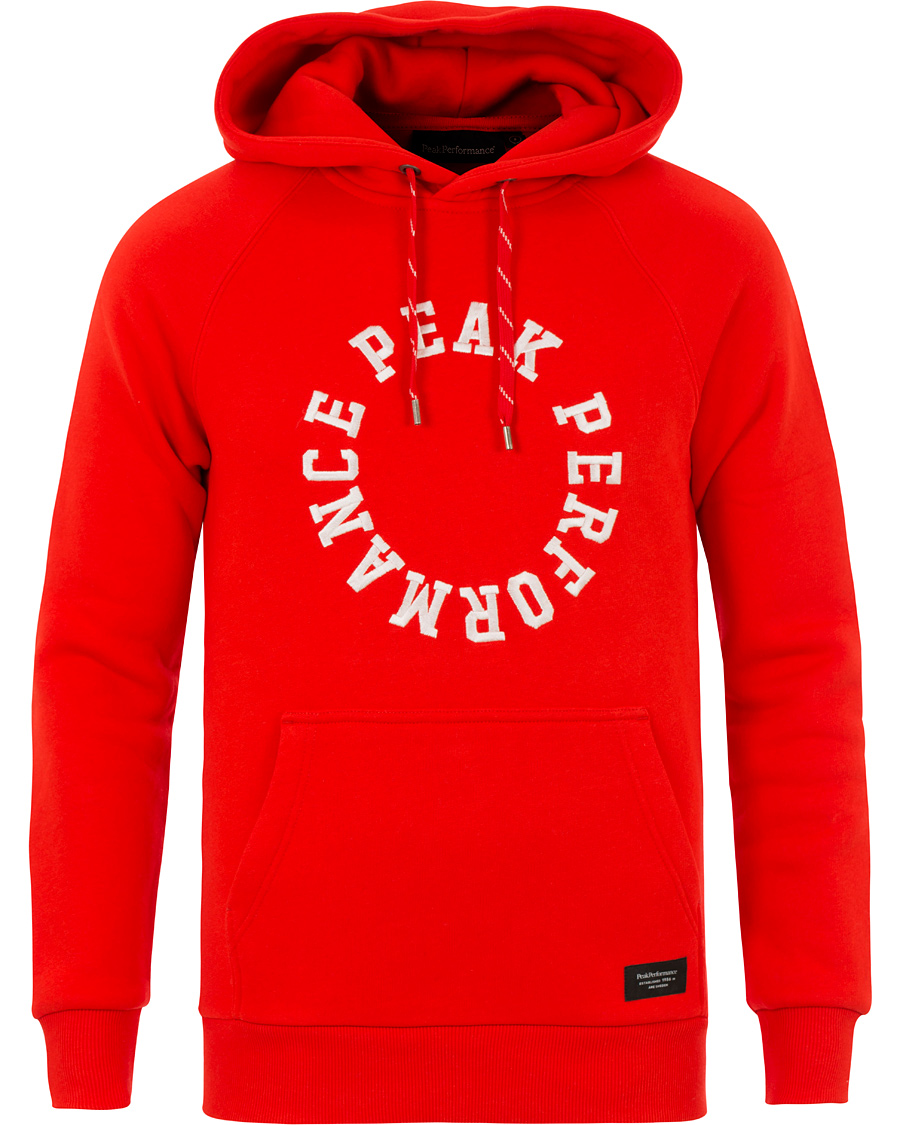 Peak performance red hoodie hotsell