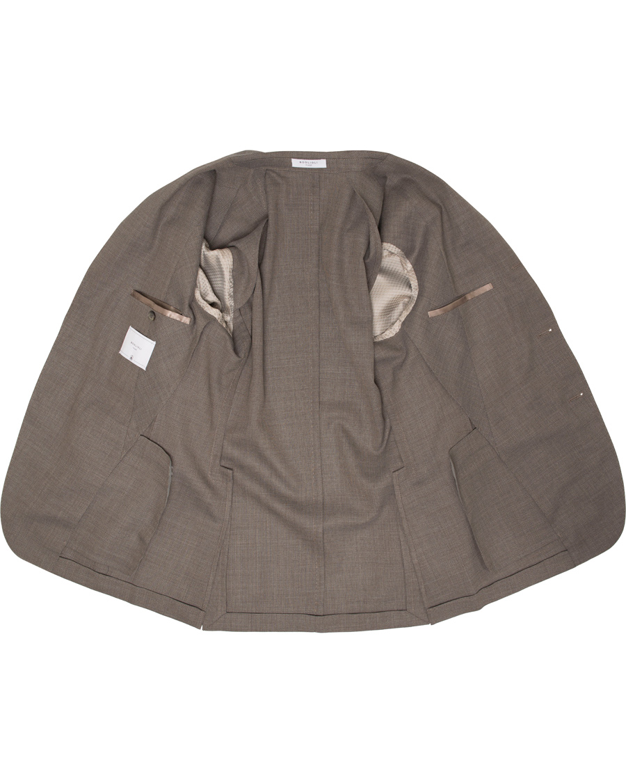 Herre | Blazere & jakker | Boglioli | K Jacket Stretch Wool Blazer Light Grey