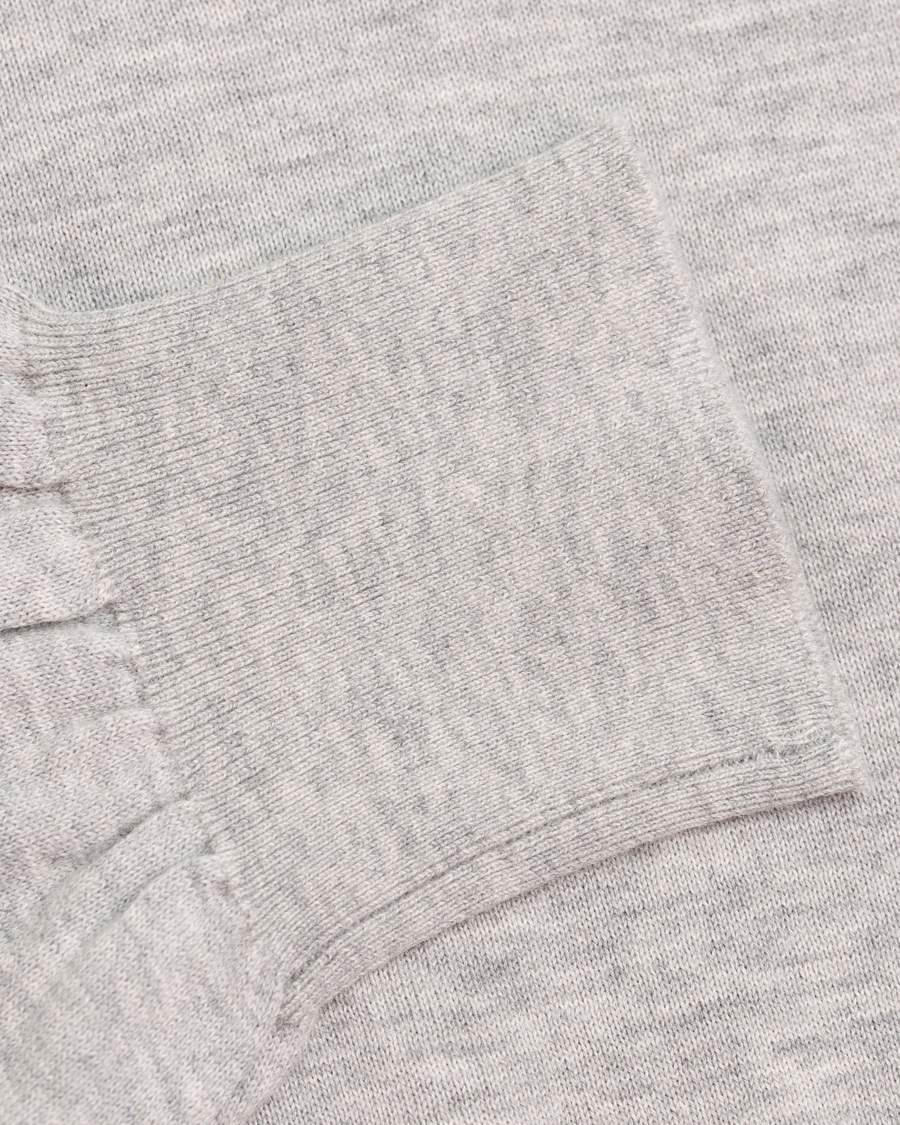 Herre | Trøjer | Polo Ralph Lauren | Pima Cotton Knitted Polo Grey Heather