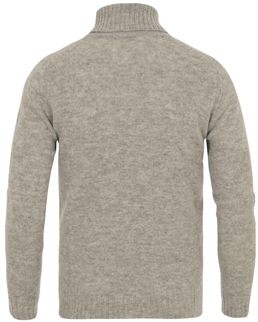 Herre | Trøjer | Zanone | Virgin Lambswool Rollneck Light Grey