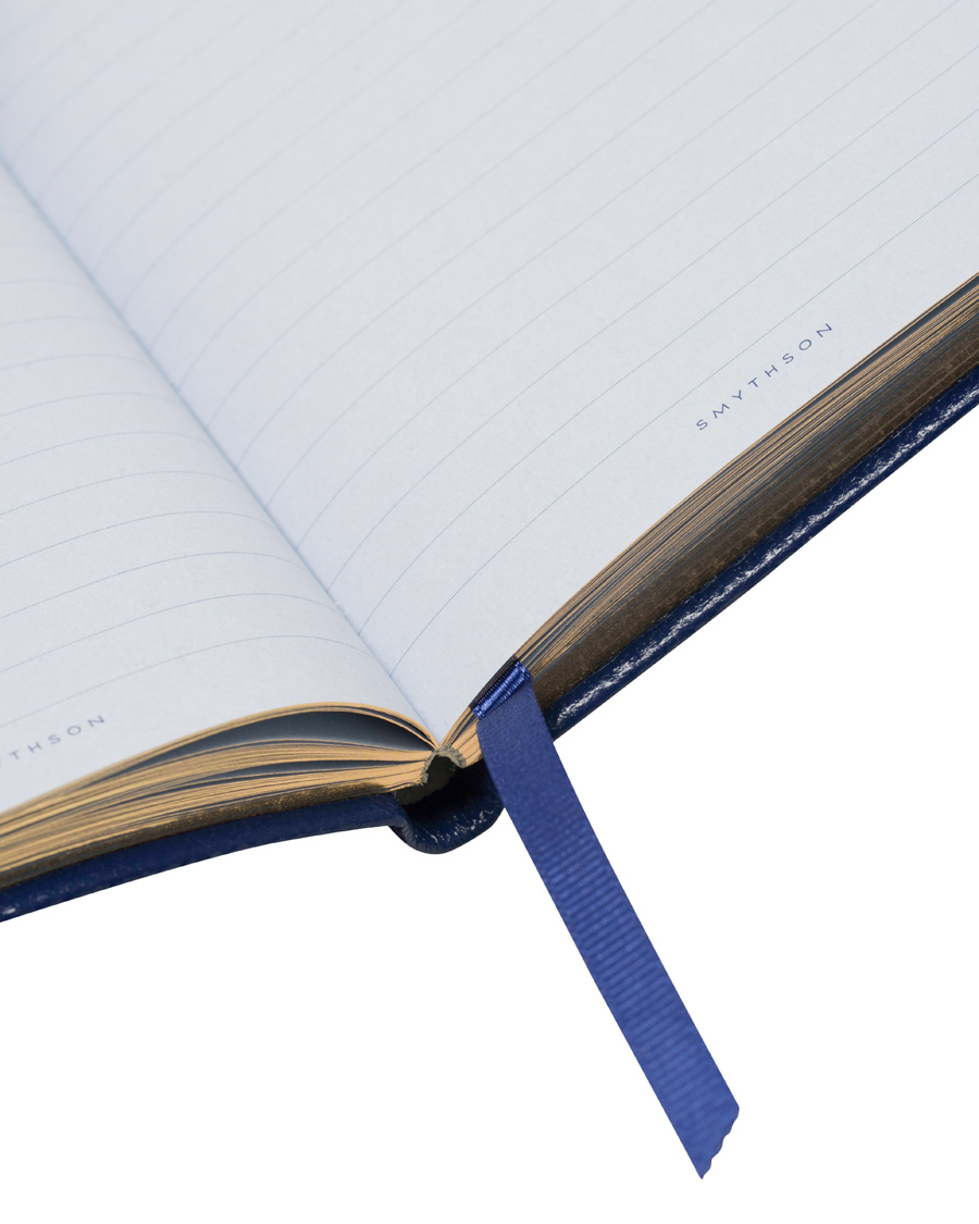 Herre | Smythson Panama Notebook Cobolt