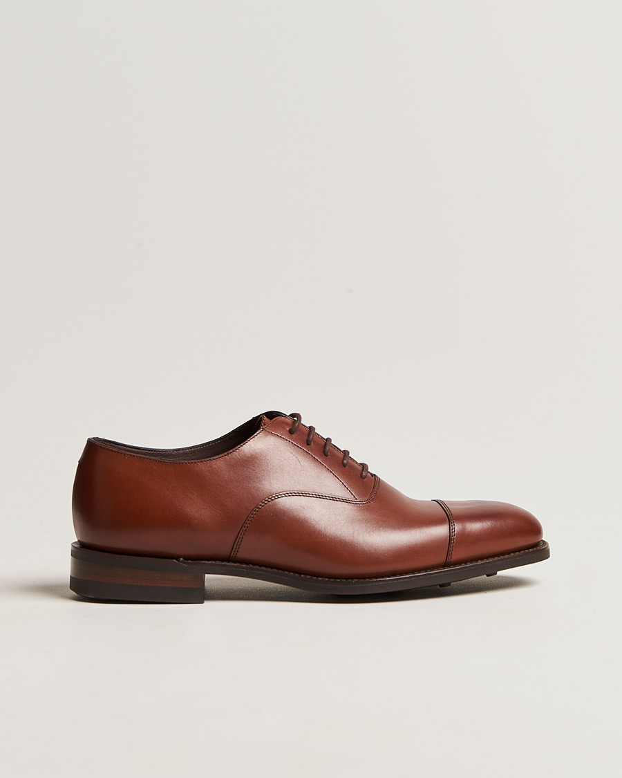 Herre | Loake 1880 Aldwych Single Dainite Oxford Brown Calf | Loake 1880 | Aldwych Single Dainite Oxford Brown Calf