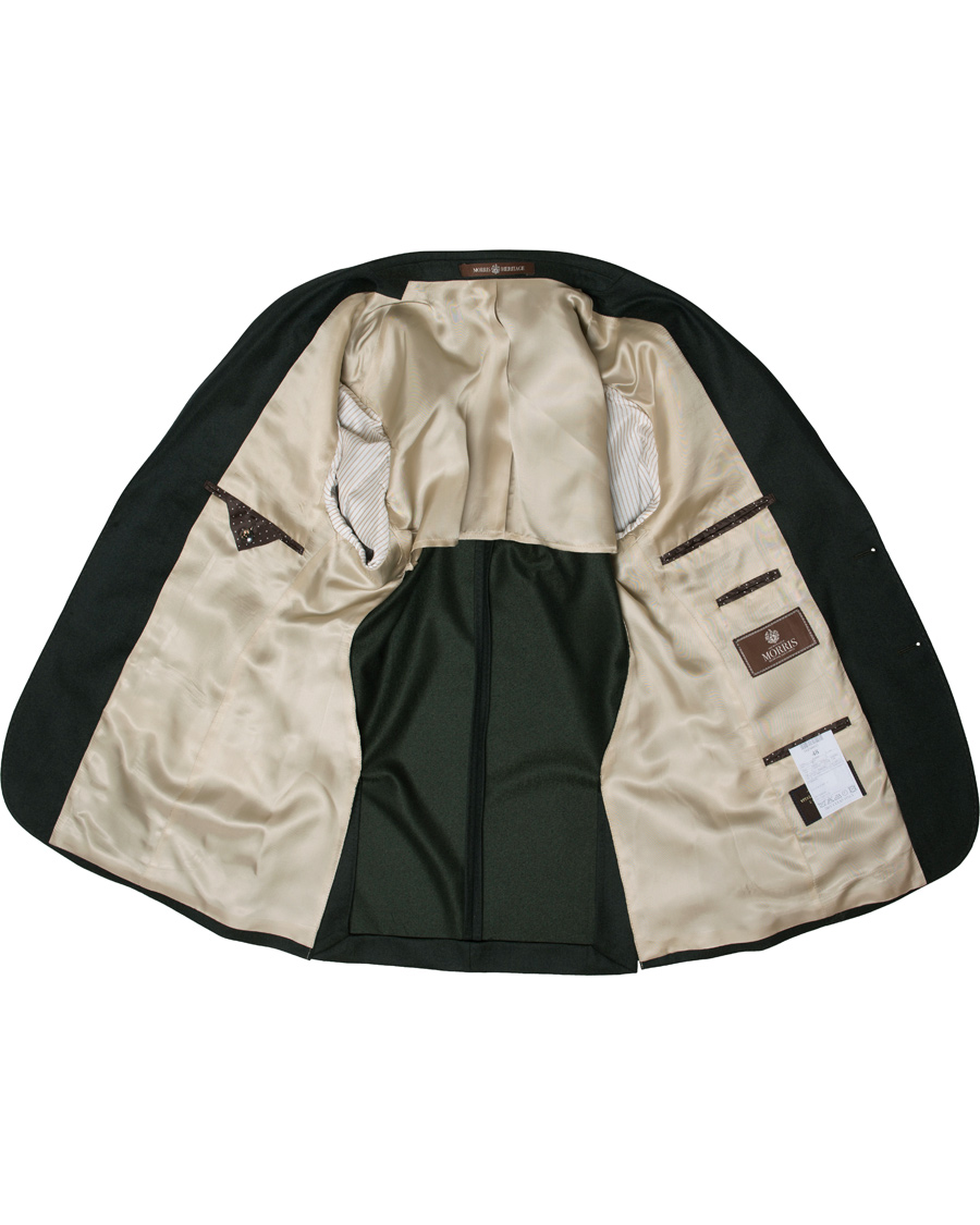 Herre | Blazere & jakker | Morris Heritage | Mike Light Flannel Blazer Green