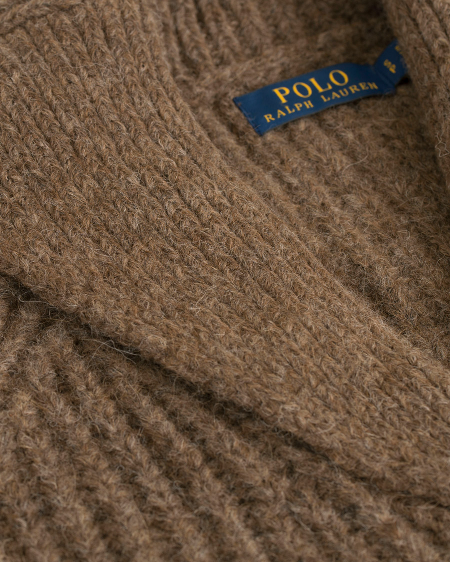 Herre | Trøjer | Polo Ralph Lauren | Wool Blend Cardigan Ceder Heather