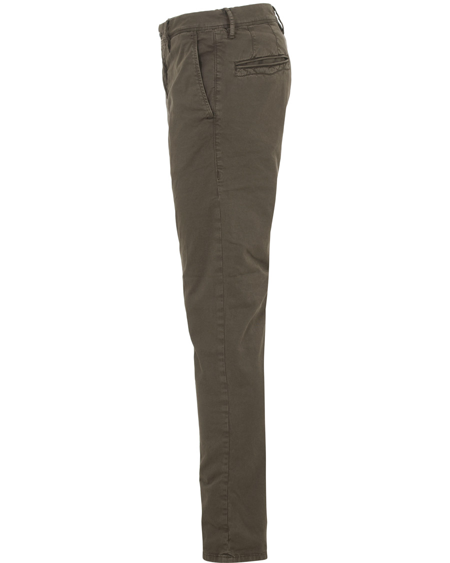 Herre | Bukser | Incotex | Slim Fit Stretch Slacks Brown
