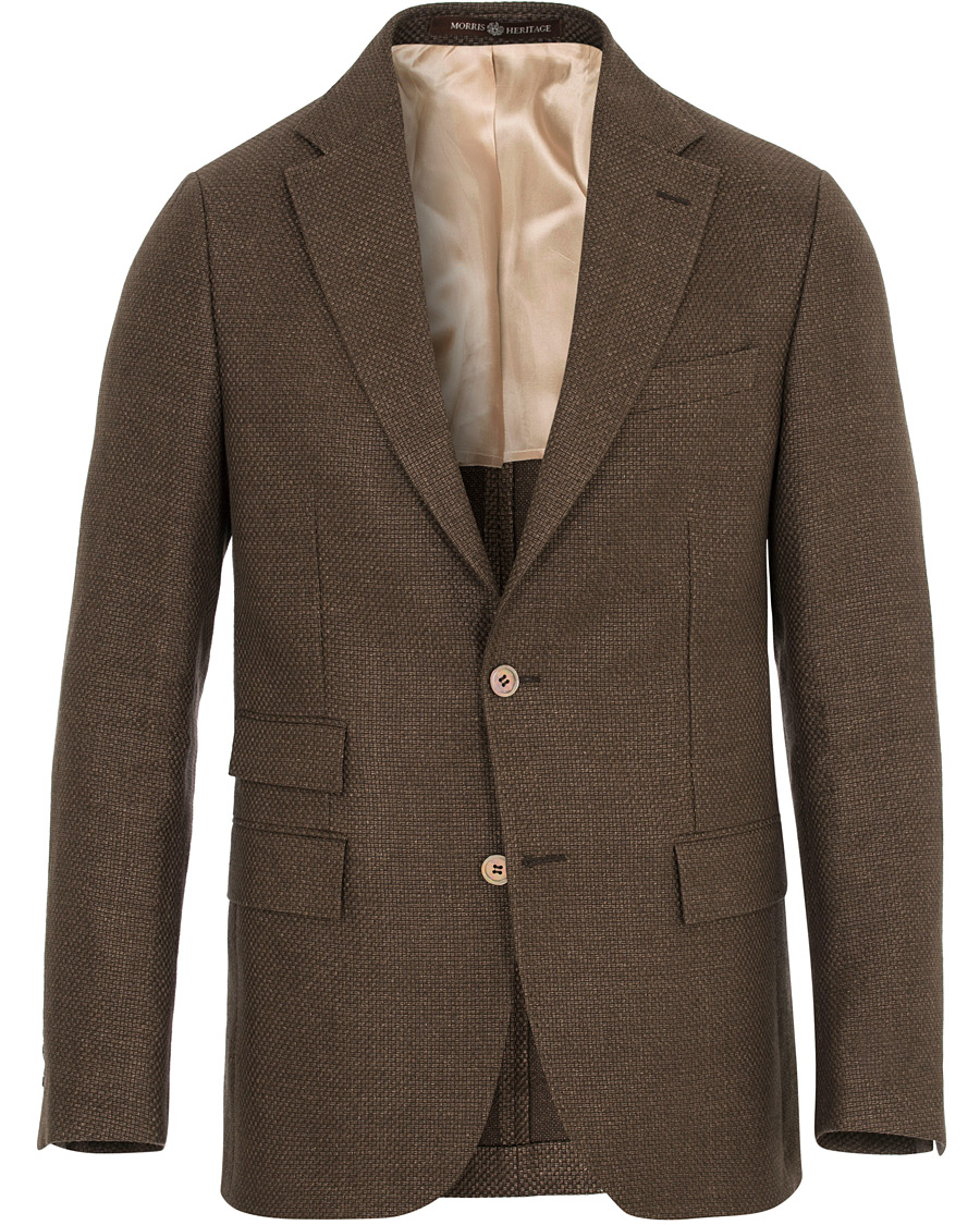 Herre | Blazere & jakker | Morris Heritage | Keith Waffle Blazer Brown