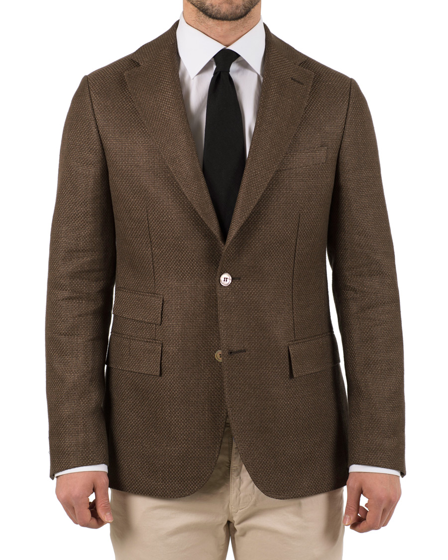 Herre | Blazere & jakker | Morris Heritage | Keith Waffle Blazer Brown