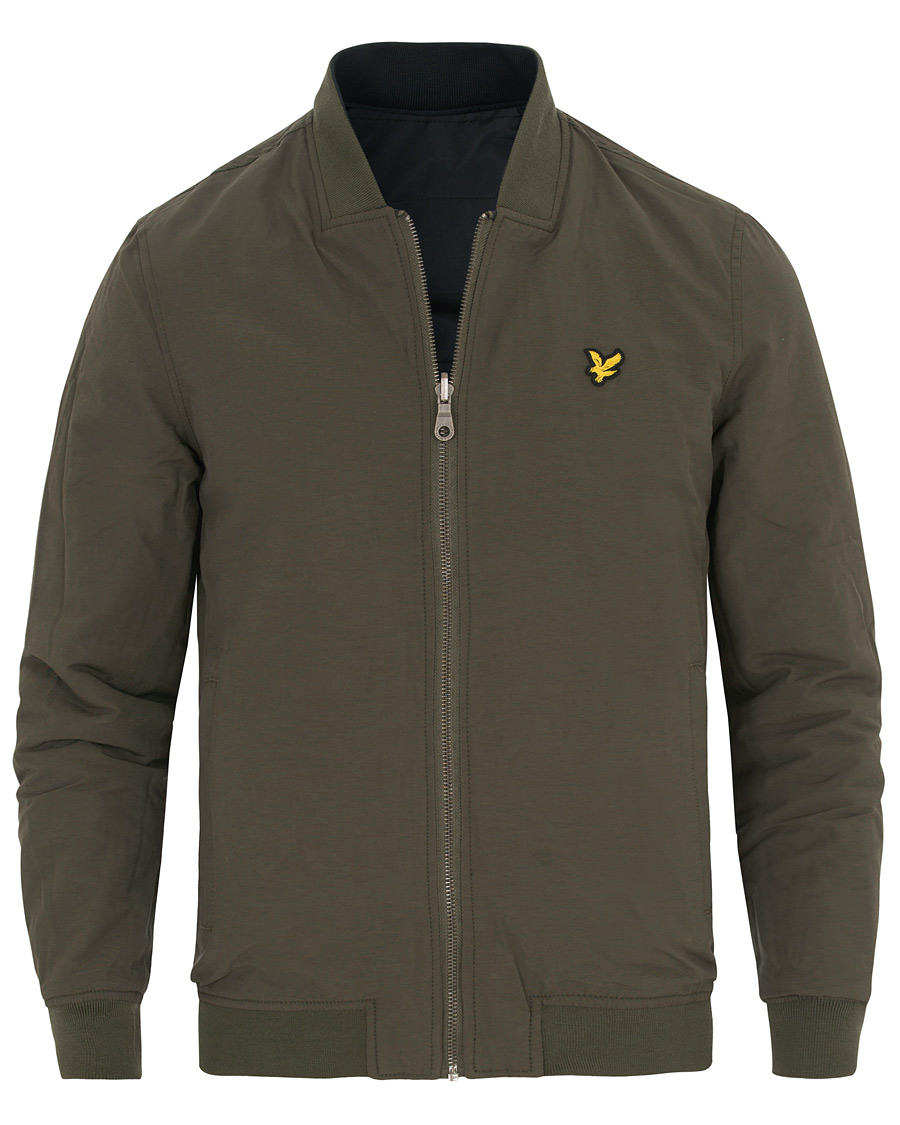 Lyle and scott deals reversible bomber jacket