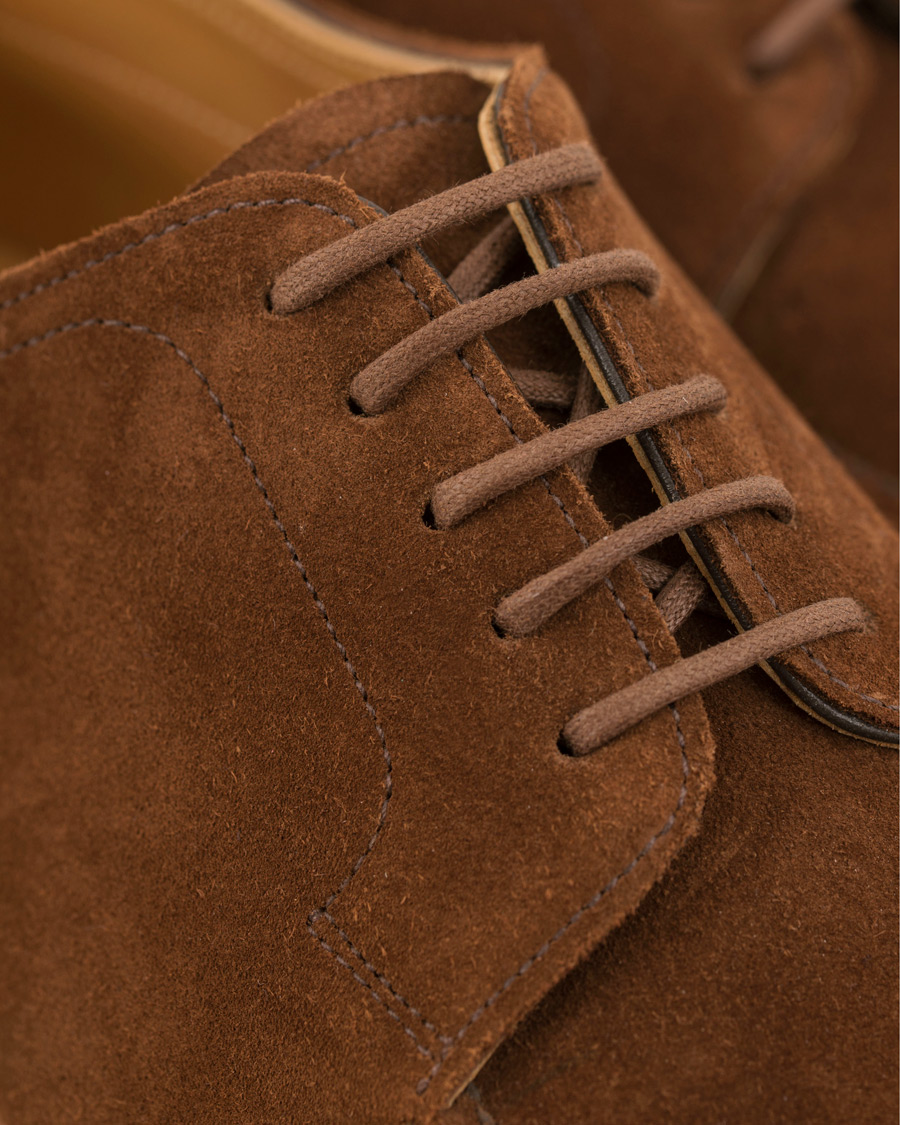 Herre | Edward Green Dover Unlined Split Toe Derby Polo Suede | Edward Green | Dover Unlined Split Toe Derby Polo Suede