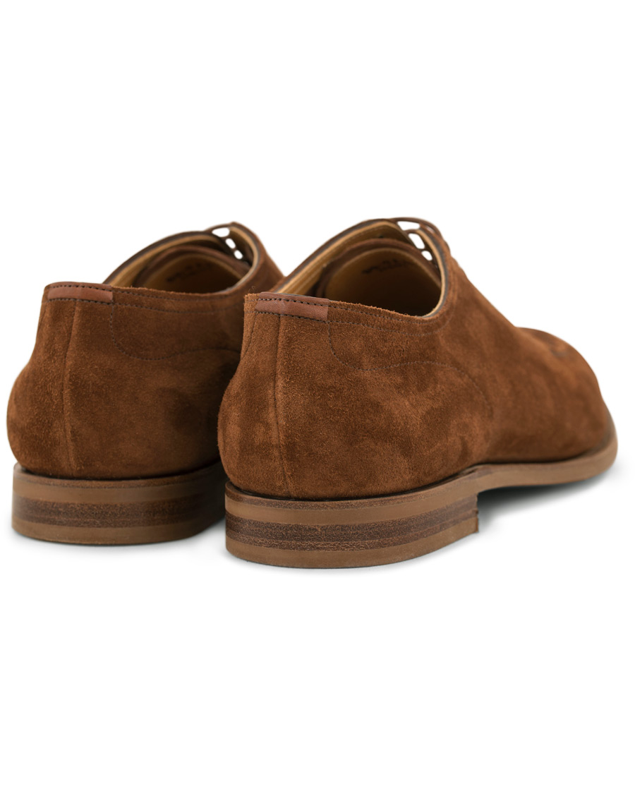 Herre | Edward Green Dover Unlined Split Toe Derby Polo Suede | Edward Green | Dover Unlined Split Toe Derby Polo Suede