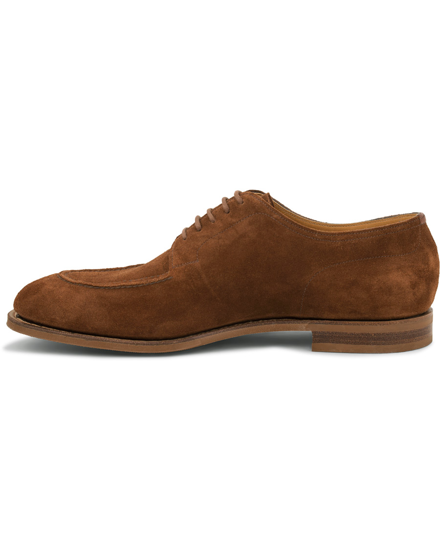 Herre | Edward Green Dover Unlined Split Toe Derby Polo Suede | Edward Green | Dover Unlined Split Toe Derby Polo Suede