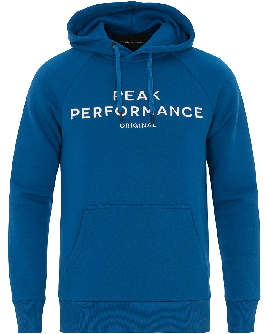 Peak performance store hoodie blue