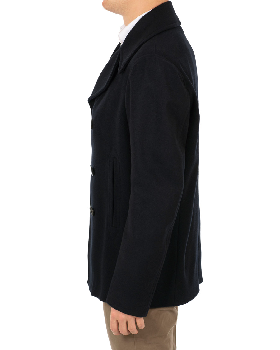 Herre | Jakker | Tommy Hilfiger | Short Peacoat Sky Captain