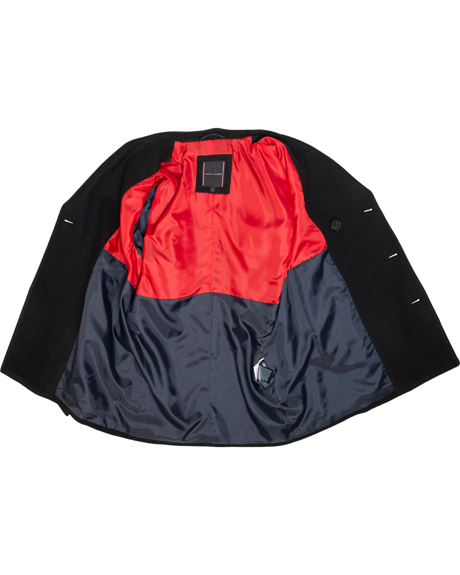 Herre | Jakker | Tommy Hilfiger | Short Peacoat Sky Captain