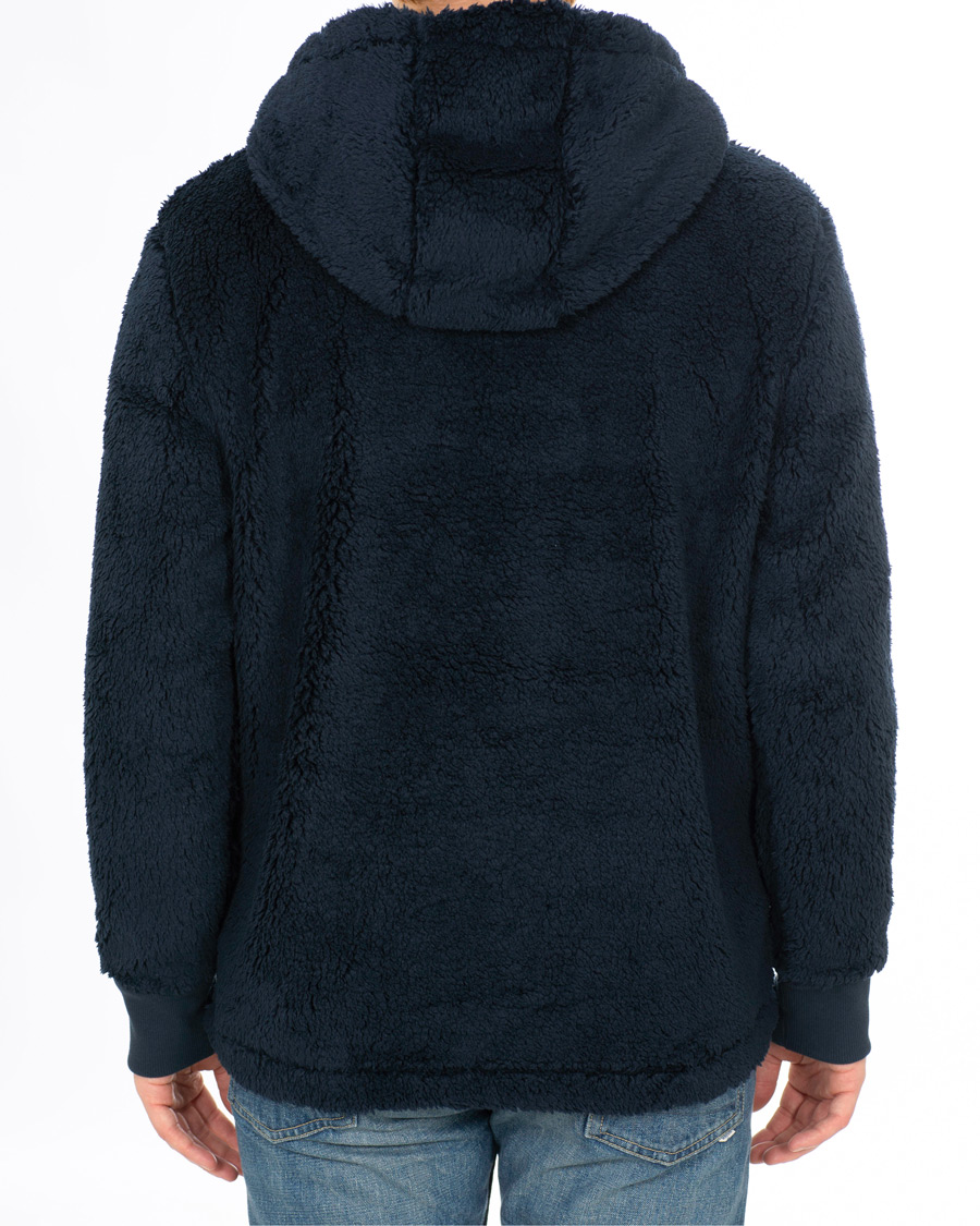 Tommy hilfiger oversized shop teddy hoodie navy