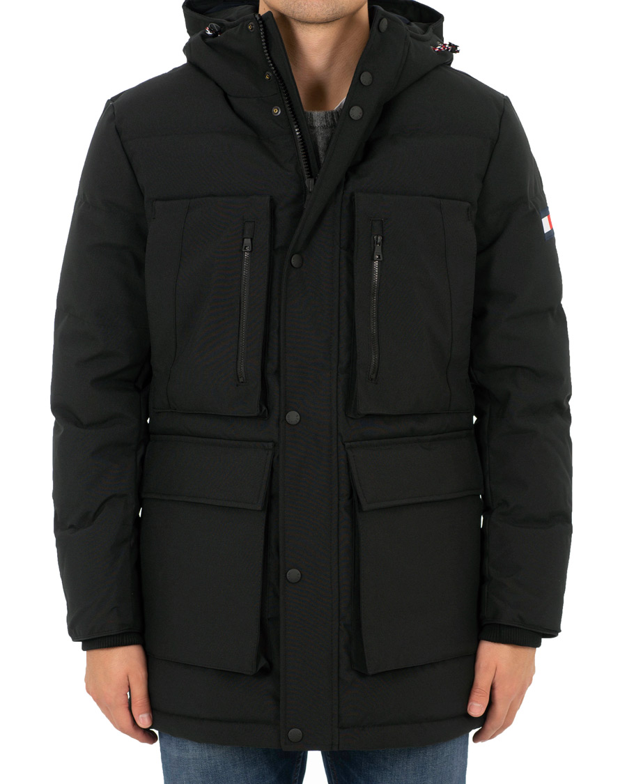 Hilfiger heavy shop canvas down parka