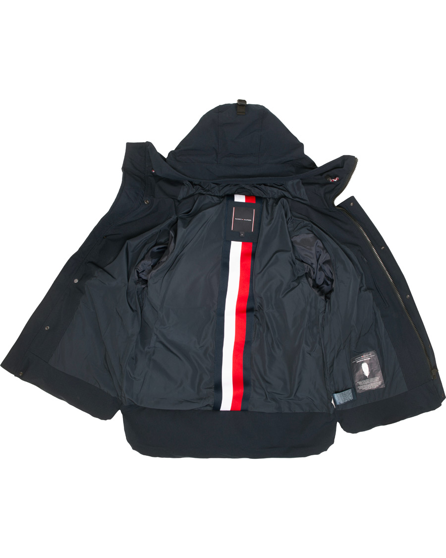 Tommy hilfiger canvas clearance down jacket