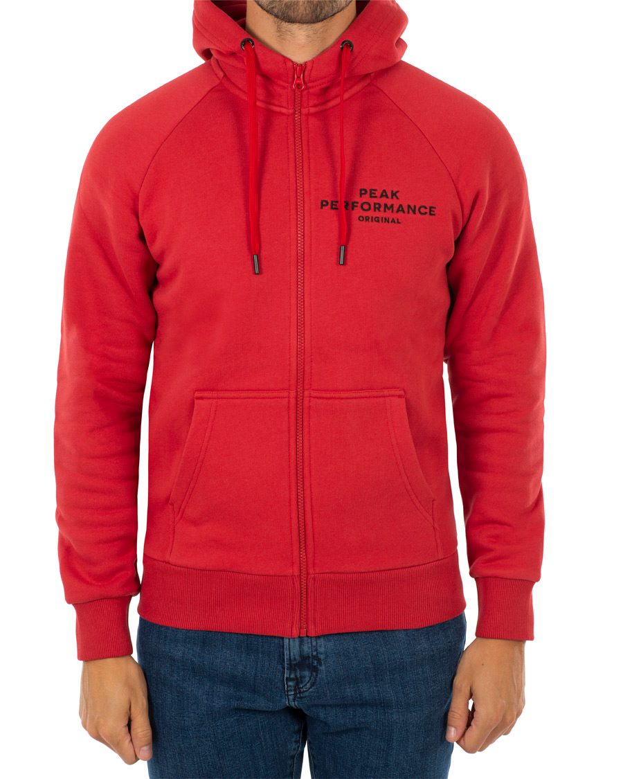 Peak performance hot sale hoodie red