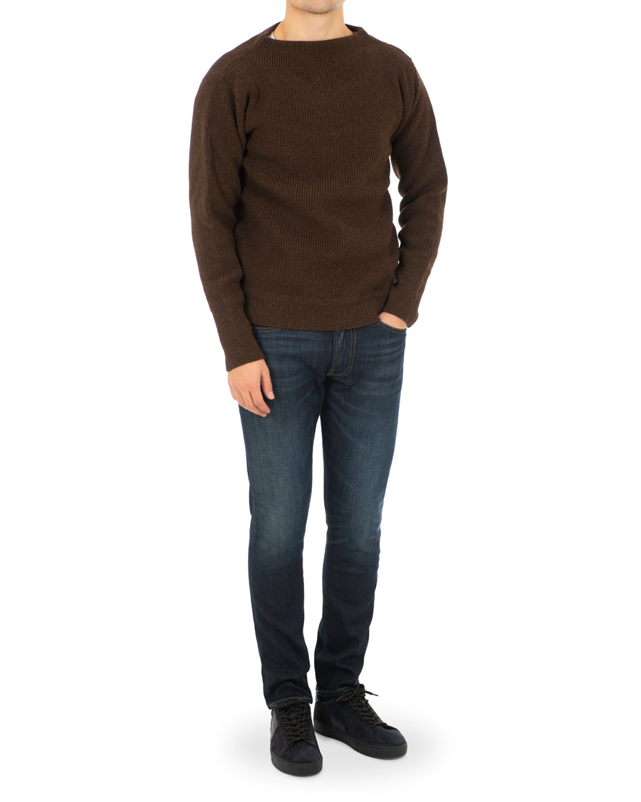 Andersen-Andersen Sailor Crewneck Natural Brown - CareOfCarl.dk