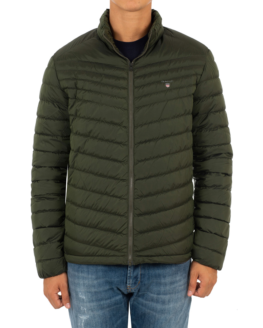 GANT The Airlight Down Jacket Moss Green CareOfCarl