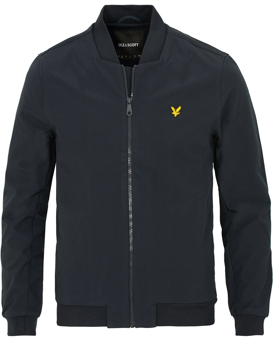 lyle and scott softshell bomber jacket